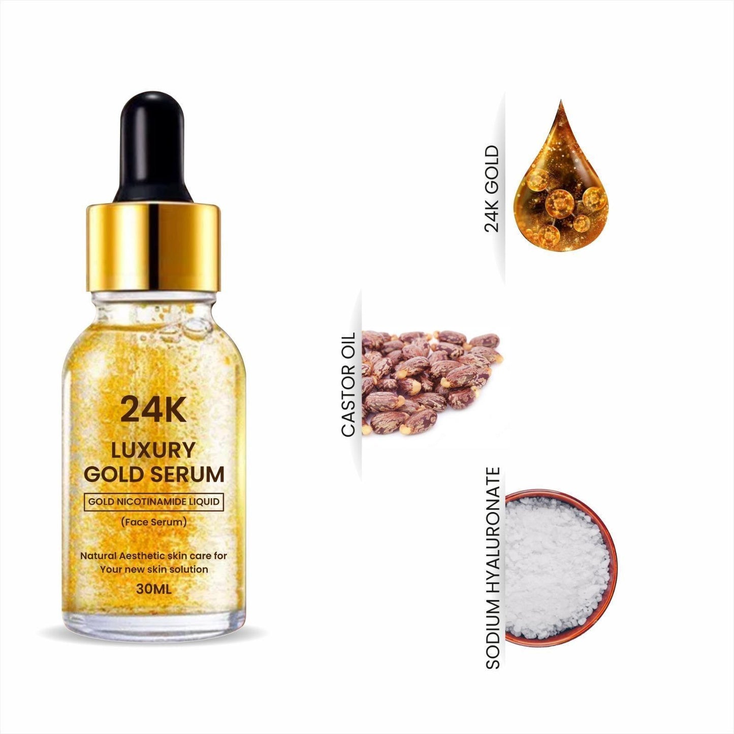 Seréa 24K Gold Face Serum