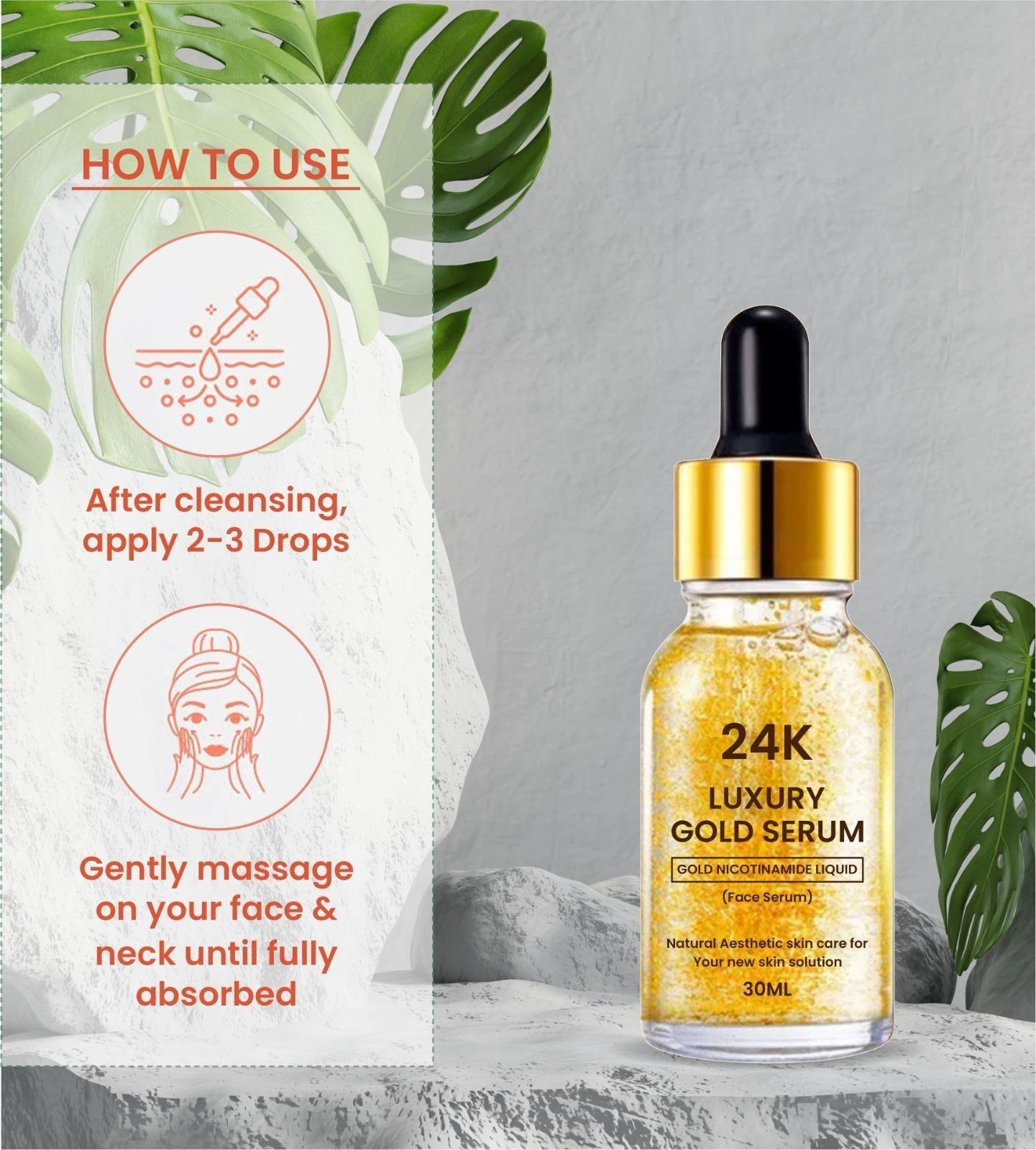 Seréa 24K Gold Face Serum